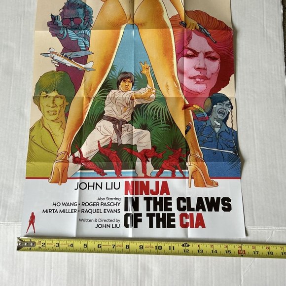 Vinegar Syndrome 4K Ninja In The Claws Of The CIA Bluray-slipcover-John Liu-xtra - Picture 9 of 9